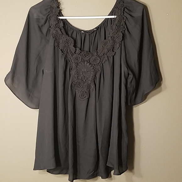 Zara Tops - ZARA BASIC BLOUSE